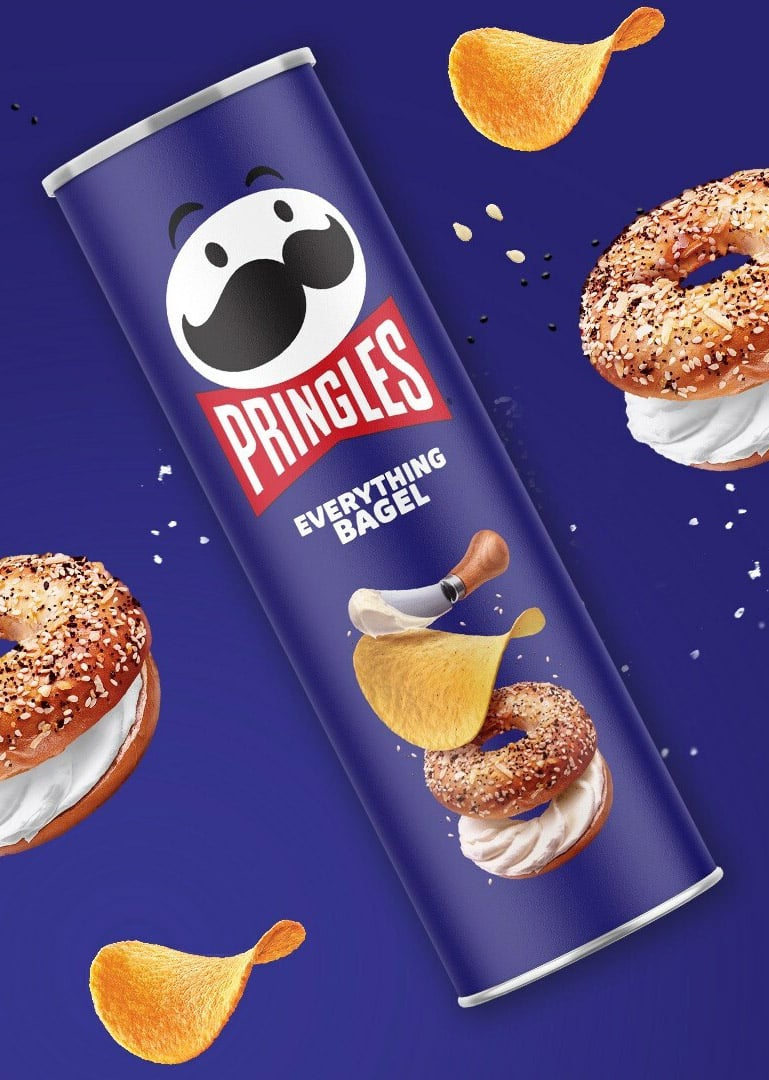 Pringles Adds Limited Everything Bagel Variety Nca