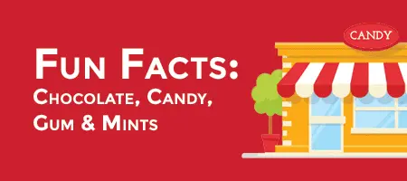 GIFOGRAPHIC — Fun Facts About The Companies That Make Chocolate, Candy, Gum And Mints.