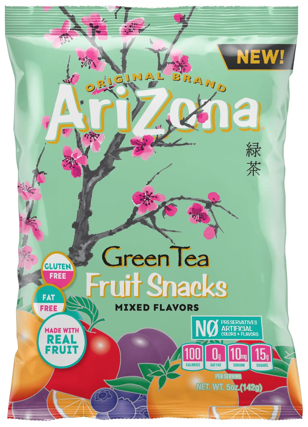 Two Flavors Join AriZona Beverages Fruit Snacks Line NCA